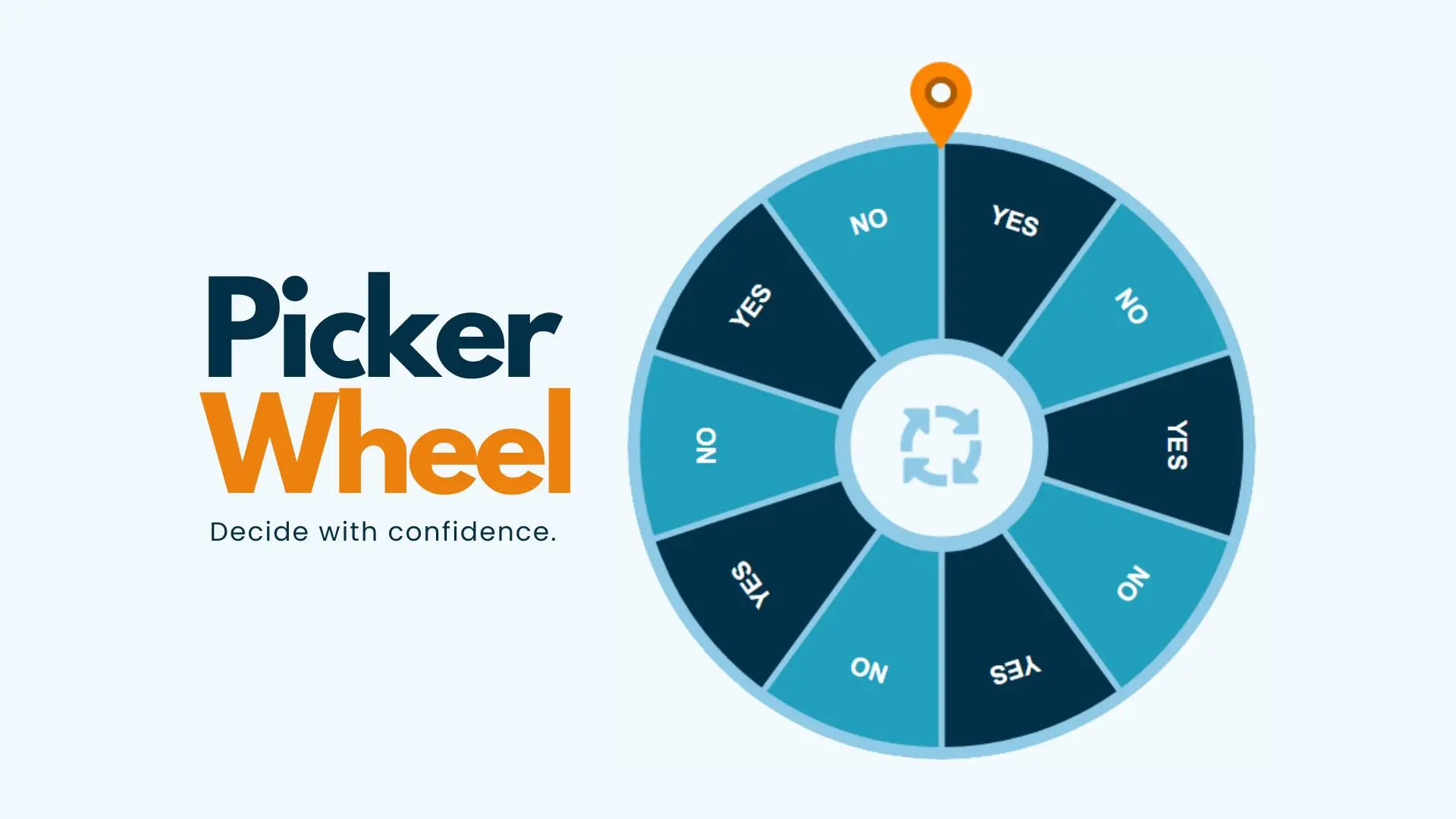 Yes No Picker Wheel is a specialized yes or no decision wheel. It helps to  decide yes or no answer randomly by spinning.…